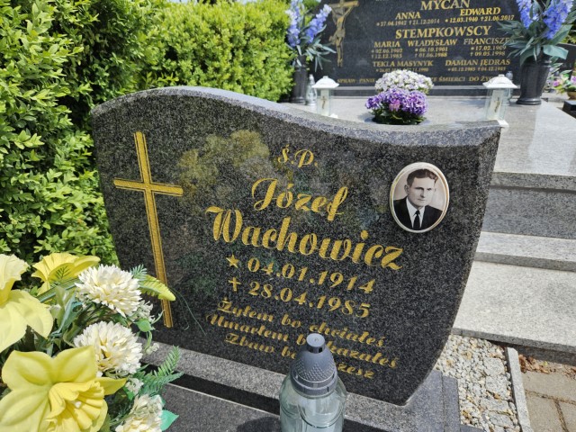 Józef Wachowicz 1914 Lubomierz - Grobonet - Wyszukiwarka osób pochowanych