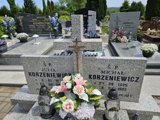 Julia Korzeniewicz 1911 Lubomierz - Grobonet - Wyszukiwarka osób pochowanych