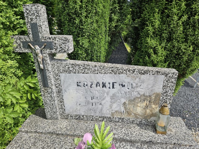 Aleksandra Kozakiewicz 1913 Lubomierz - Grobonet - Wyszukiwarka osób pochowanych