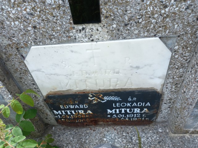 Edward Mitura 1908 Lubomierz - Grobonet - Wyszukiwarka osób pochowanych