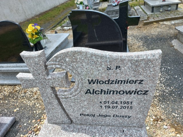 Włodzimierz Alchimowicz 1951 Lubomierz - Grobonet - Wyszukiwarka osób pochowanych