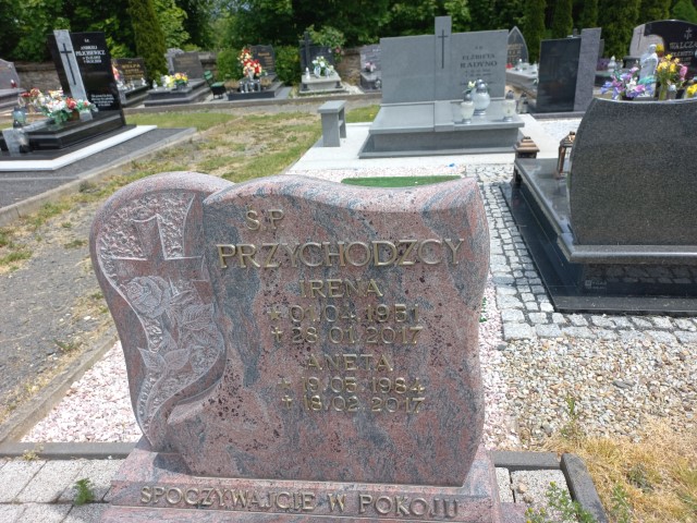 Irena Przychodzka 1951 Lubomierz - Grobonet - Wyszukiwarka osób pochowanych