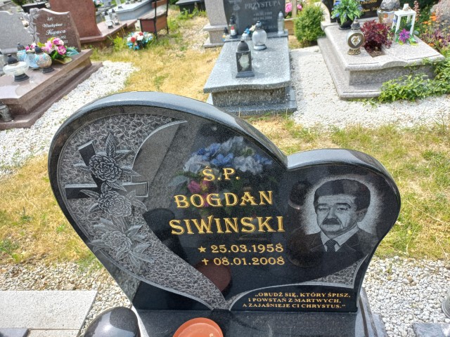 Bogdan Siwiński 1958 Lubomierz - Grobonet - Wyszukiwarka osób pochowanych