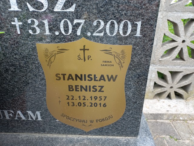 Stanisław Benisz 1957 Lubomierz - Grobonet - Wyszukiwarka osób pochowanych